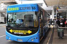 Improvements to airport public transport services are beginning to make an impact. Improvements to airport public transport services are beginning to make an impact.