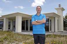 National Party leader John Key at his holiday home at Omaha Beach. Photo / Chris Gorman National Party leader John Key at his holiday home at Omaha Beach. Photo / Chris Gorman