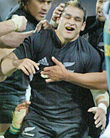 Piri Weepu is on the outer with the All Blacks management. Photo / Mark Mitchell Piri Weepu is on the outer with the All Blacks management. Photo / Mark Mitchell