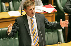 Bill English would be happy to suffer cash deficits for a short time. Photo / Mark Mitchell Bill English would be happy to suffer cash deficits for a short time. Photo / Mark Mitchell