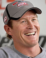 Scott Dixon is back in town. Photo / Dean Purcell Scott Dixon is back in town. Photo / Dean Purcell