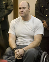 Graeme Burton at his sentencing. Photo / Mark Mitchell Graeme Burton at his sentencing. Photo / Mark Mitchell