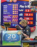 A policewoman works at the scene of the attack. Photo / Paul Estcourt A policewoman works at the scene of the attack. Photo / Paul Estcourt