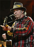 Neil Young. Photo / AP Neil Young. Photo / AP