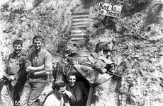 New Zealand troops in their trench in France in 1918. Photo / Alexander Turnbull Library Collection New Zealand troops in their trench in France in 1918. Photo / Alexander Turnbull Library Collection