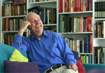 After lying low in recent years preparing his latest book, Gordon Dryden is ready to go public again. Photo / Brett Phibbs After lying low in recent years preparing his latest book, Gordon Dryden is ready to go public again. Photo / Brett Phibbs