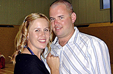 Hayden Stockwell thinks about his wife Rebecca every day. Photo / Supplied Hayden Stockwell thinks about his wife Rebecca every day. Photo / Supplied