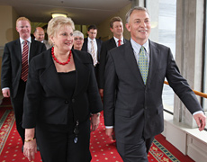 Labour leader Phil Goff and deputy leader Annette King. Photo / Mark Mitchell Labour leader Phil Goff and deputy leader Annette King. Photo / Mark Mitchell
