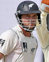 Daniel Flynn did his long-term prospects no harm with a 95 against the West Indies. Photo / AP Daniel Flynn did his long-term prospects no harm with a 95 against the West Indies. Photo / AP