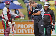 Daniel Vettori says the New Zealand bowlers made the most of favourable conditions. Photo / Getty Images Daniel Vettori says the New Zealand bowlers made the most of favourable conditions. Photo / Getty Images