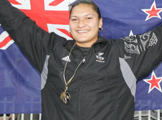 World champion shot put thrower Valerie Vili became the first athlete in 10 years to win the supreme Halberg award. Photo / Mark Mitchell World champion shot put thrower Valerie Vili became the first athlete in 10 years to win the supreme Halberg award. Photo / Mark Mitchell