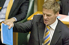 Bill English says the Government must get the liability and costs under control. Photo / Mark Mitchell Bill English says the Government must get the liability and costs under control. Photo / Mark Mitchell