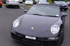 The Porsche formerly owned by now bankrupt Bridgecorp boss Rod Petricevic. Photo/Campbell Live The Porsche formerly owned by now bankrupt Bridgecorp boss Rod Petricevic. Photo/Campbell Live