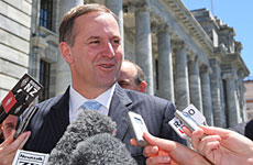 John Key says the cycleway is a serious government initiative. Photo / Mark Mitchell John Key says the cycleway is a serious government initiative. Photo / Mark Mitchell