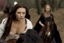 Bridget Regan as Kahlan from Legend of the Seeker. Photo / Supplied Bridget Regan as Kahlan from Legend of the Seeker. Photo / Supplied