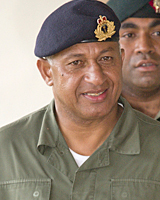 Commodore Bainimarama. Photo / Greg Bowker Commodore Bainimarama. Photo / Greg Bowker