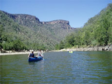 Once you've worked out how to paddle in a straight line, you can enjoy the picture-postcard scenery. Photo / Rob McFarland Once you've worked out how to paddle in a straight line, you can enjoy the picture-postcard scenery. Photo / Rob McFarland