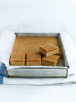 Ginger crunch slice. Photo / Supplied Ginger crunch slice. Photo / Supplied
