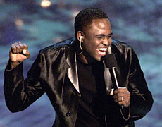 Wayne Brady was a solid choice as MC for the evening, despite an over-reliance on the autocue. Wayne Brady was a solid choice as MC for the evening, despite an over-reliance on the autocue.