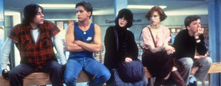 The teens in 1985's 'The Breakfast Club' paid for their errant behaviour with a stint in detention. Photo / Supplied The teens in 1985's 'The Breakfast Club' paid for their errant behaviour with a stint in detention. Photo / Supplied