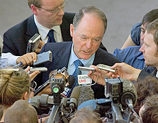 Publication of Don Brash's emails after the 2005 election caused a media storm. Photo / Mark Mitchell Publication of Don Brash's emails after the 2005 election caused a media storm. Photo / Mark Mitchell