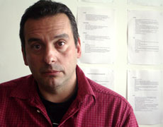 Christos Tsiolkas, author of The Slap. Christos Tsiolkas, author of The Slap.