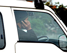 Phone use increases the crash risk by up to nine times, researchers say. Photo / Christchurch Star Phone use increases the crash risk by up to nine times, researchers say. Photo / Christchurch Star