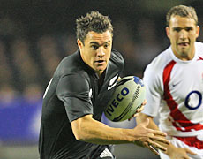 Dan Carter is set to reject the Crusaders and join the Blues. Photo / Brett Phibbs Dan Carter is set to reject the Crusaders and join the Blues. Photo / Brett Phibbs