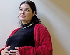 Jurga Skiauteris has been told to leave the country despite a doctor's plea. Photo / Richard Robinson Jurga Skiauteris has been told to leave the country despite a doctor's plea. Photo / Richard Robinson