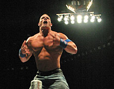 Kiwi fans had waited a long time to see WWE's John Cena in action. Photo / Troy Rawhiti-Forbes Kiwi fans had waited a long time to see WWE's John Cena in action. Photo / Troy Rawhiti-Forbes