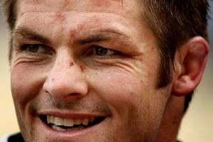Richie McCaw says at first, he tended to 'overdo things' at the breakdown. Photo / Kenny Rodger