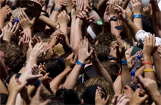Fans enjoy the music at the 2008 Big Day Out. Photo / AP Fans enjoy the music at the 2008 Big Day Out. Photo / AP