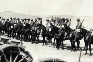 Troops of the ANZAC Mounted Division. Photo / Supplied