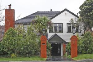 Bill English has lived in this Wellington house with his family for two years. Photo / Mark Mitchell