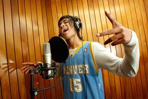 Rapper Steezy (Aynsley Malase) is part of the Tangaroa College programme. Photo / Brett Phibbs
