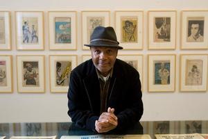 American artist Emory Douglas who created striking graphic images that came to represent the Black Panther Party in the USA during the 1960s and 1970s. Photo / Dean Purcell