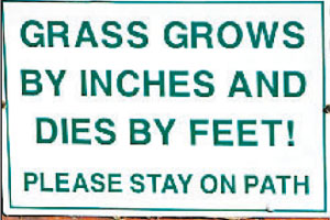 Sign at Bass Harbor Head lighthouse near the Acadia National Park in Maine, USA. Snapped by Jason Young. Sign at Bass Harbor Head lighthouse near the Acadia National Park in Maine, USA. Snapped by Jason Young.