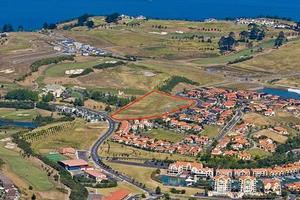 The 2.4357ha parcel of land flanks the Gulf Harbour Country Club and Golf Course. Photo / Supplied