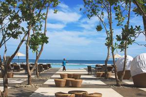 The Intercontinental Fiji Golf Resort & Spa is the sole accommodation on Natadola Beach. Photo / Supplied