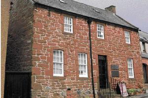 This cottage in Dumfries was where Robbie Burns spent the last three years of his life. Photo / Supplied