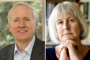 Sir David Skegg (left). Linda Bryder (right) said 'I do not see how interviewing Professor Skegg et al about the 1984 paper would have added anything to my understanding of its contents.' Photos / Supplied