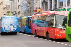 Buses in the Auckland region carry six times the number of passengers trains do. Photo / Paul Estcourt