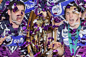 The Melbourne Storm's grand final victory completes one of the most unpredictable NRL seasons in recent memory. Photo / Getty Images