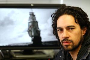Film-maker Tearepa Kahi joined forces with producer Alexander Behse to create a feeling of what it was like to walk in the shoes of Wiremu Toetoe and Hemara Te Rerehau. Photo / Brett Phibbs
