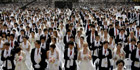 View: Unification Church holds largest mass wedding in 10 years