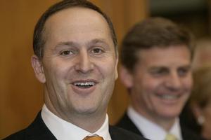 Prime Minister John Key's minority National Government has received a ringing endorsement from voters for its handling of the international financial crisis. Photo / Mark Mitchell