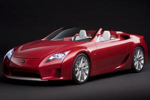 Lexus' recently-unveiled LFA supercar.