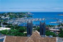 New Caledonia's Port Moselle is about as French as it gets, without being in France. Photo / Supplied New Caledonia's Port Moselle is about as French as it gets, without being in France. Photo / Supplied