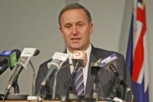 Prime Minister John Key announces the MPs' housing allowance cap this afternoon. Photo / Mark Mitchell Prime Minister John Key announces the MPs' housing allowance cap this afternoon. Photo / Mark Mitchell