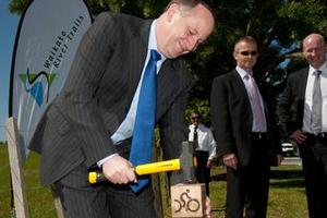 There are seven cycleway projects scheduled for a quick starts, including the Waikato River Trail. Photo / NZPA